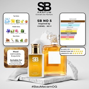 SB PARFUM- SB NO 5 EDP 30ML
