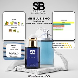 SB PARFUM- SB BLUE EMO EDP 30ML