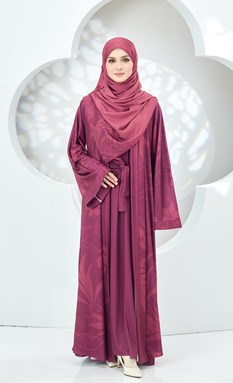 Abaya Ayana Maroon
