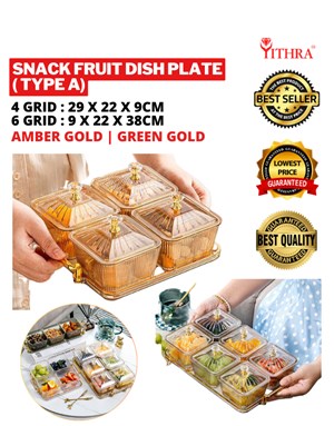 SNACK FRUIT DISH PLATE ( TYPE A )
