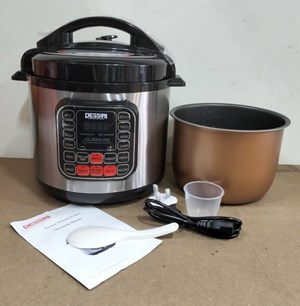 New Version 20 Button Dessini Pressure Cooker Rice Cooker Periuk Tekanan 8L / 6L