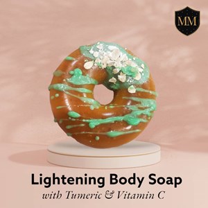 Lightening Body Soap Sabun Kunyit dengan Vitamin C