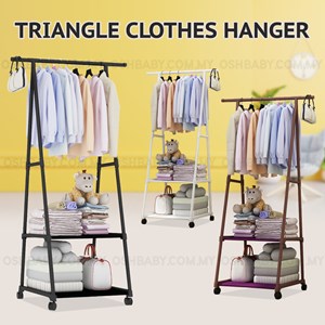 TRIANGLE CLOTHES HANGER
