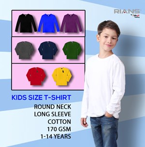 KIDS Long Sleeve 170GSM by RIANS