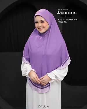 JASMINE PRINTED XL JE 021 (LAVENDER)