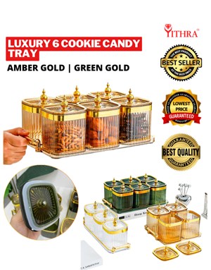 LUXURY 6 COOKIE CANDY TRAY