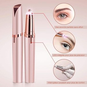 STAINLESS STEEL EYEBROW/HAIR REMOVER