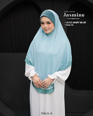 JASMINE PRINTED XL JE 025 (BABY BLUE)