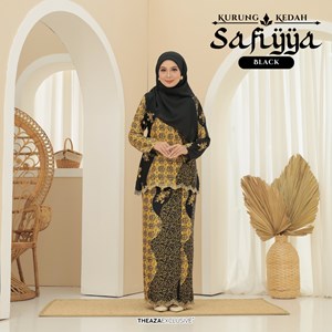 Kurung Kedah Safiyya Mom (Saiz XS-XL)