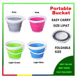 Portable Bucket Pail 10L Foldable Bucket