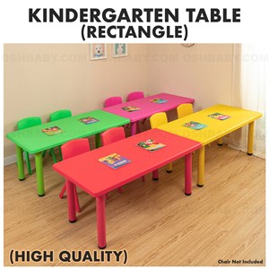 KINDERGARTEN TABLE [HIGH QUALITY] RECTANGLE