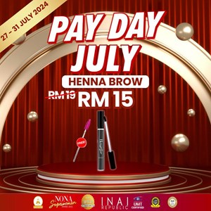 PAYDAY JULY - Henna Brow (Free Brush)
