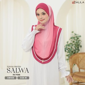 SALWA PRINTED M SW 008 (PINK)