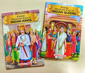 Indian Kings and Queens (Set of 2 Books) (Illustrated)