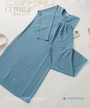 CITHRA SUIT 2.0 IN STEEL BLUE
