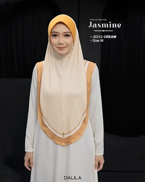JASMINE PRINTED M JE 012 (CREAM)