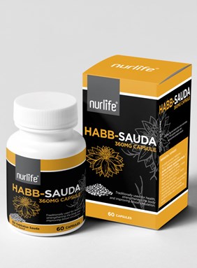 NURLIFE HABB-SAUDA 360MG CAPSULE | HABBATUSSAUDA KAPSUL NURLIFE