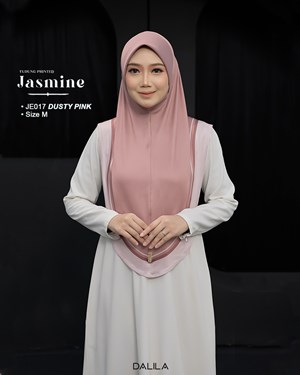 JASMINE PRINTED M JE 017 (DUSTY PINK)
