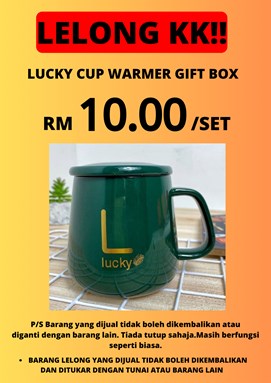LELONG LUCKY CUP WARMER GIFT BOX