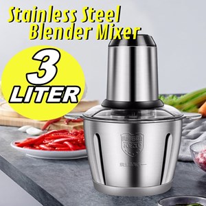 Stainless Steel Mixer Meat Mincer 3L