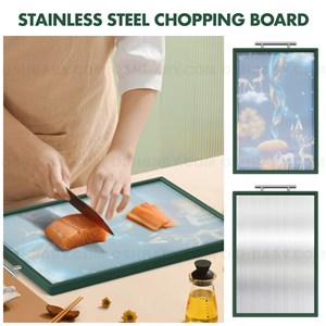 STAINLESS STEEL CHOPPING BOARD