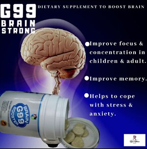 G99 BRAIN BOOSTER CHEWABLE TABLETS - PRE ORDER