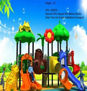Outdoor Playground (Various Design) ETA 30 Hari
