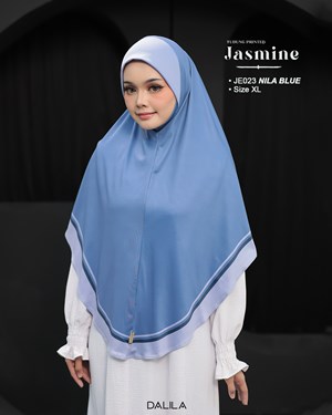 JASMINE PRINTED XL JE 023 (NILA BLUE)
