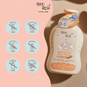 Bzu Bzu oat milk head to toe wash