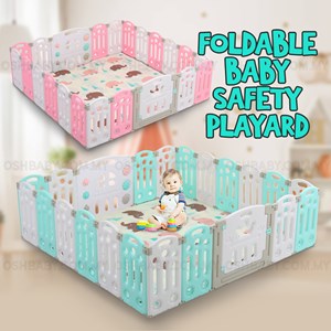 FOLDABLE  BABY SAFETY PLAYARD