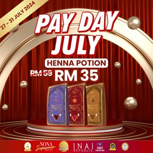 PAYDAY JULY - PERMANENT HENNA POTION