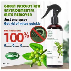 Green Prickly Ash Mite Remover Spray Anti-Mite Dust Mite Control