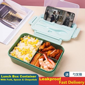 Lunch Box Container Portable Friendly Microwave Safe Food Storage Lunch Box