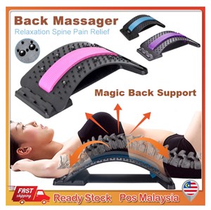 Magic Back Support  Massager Relaxation Spine Pain Relief