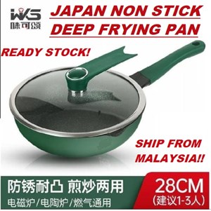 Japan Non-Stick Deep Fry Pan 28cm