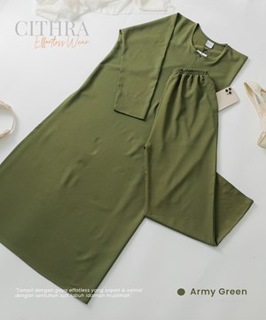 CITHRA SUIT 2.0 IN ARMY GREEN