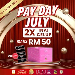 PAYDAY JULY  - 2x Inai Celup (Free 2 Sticker)
