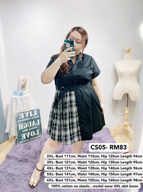CS05 Ready Stock*Bust 44 to 59 inch/ 111-151cm
