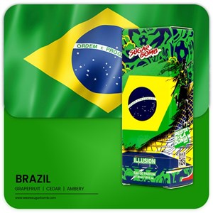 BRAZIL - ILLUSION 30ML EDP ( WOLRD CUP)