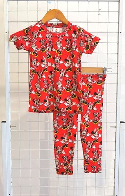 BABY 6M - 12M Pyjamas JR MINNIE RED
