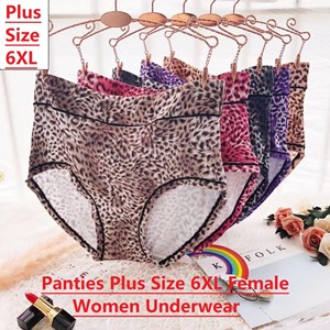 Panties Plus Size 6XL Female Women Underwear