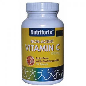 Non-Acidic Vitamin C 1000mg With BIOFLAVONOIDS (60's)