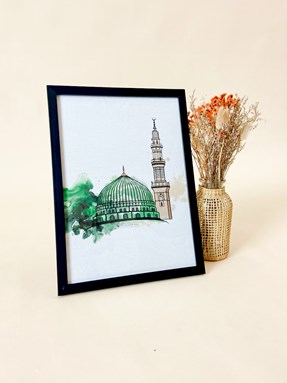 The Prophet Mosque Dome Wall Art