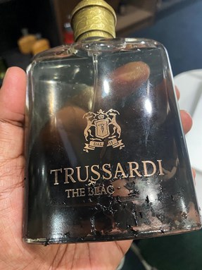 The Black Rose Trussardi for women and men 100ml EDP. AS-IS