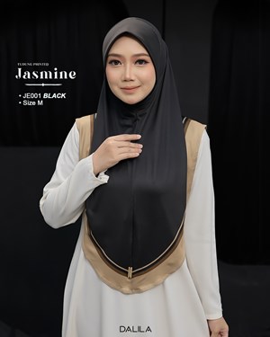 JASMINE PRINTED M JE 001 (BLACK)