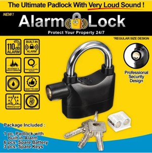 Alarm Lock Universal Security System Anti-Theft Siren 110dba