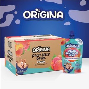 PEACH FRUIT JELLY DRINK WITH MULTIVITAMINS | CARTON