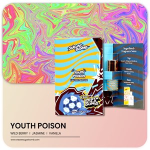 PERFUME GIFT CARD YOUTH POISON (WORLD CUP)