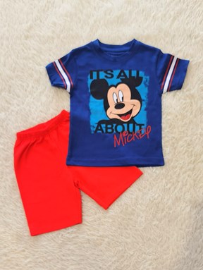 [SIZE 6/9M - 9/12M] Short Set Boy - IT IS ALL ABOUT MICKEY