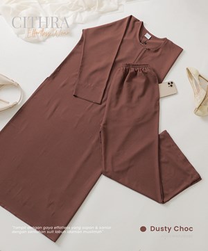 CITHRA SUIT 2.0 IN DUSTY CHOC